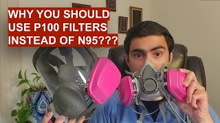 DOCTOR EXPLAINS BEST MASKS FOR COVID19 PATIENTS  Why you should use p100 masks rather than n95s