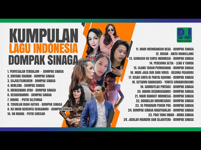 KUMPULAN LAGU INDONESIA KARYA DOMPAK SINAGA (Official Audio) class=