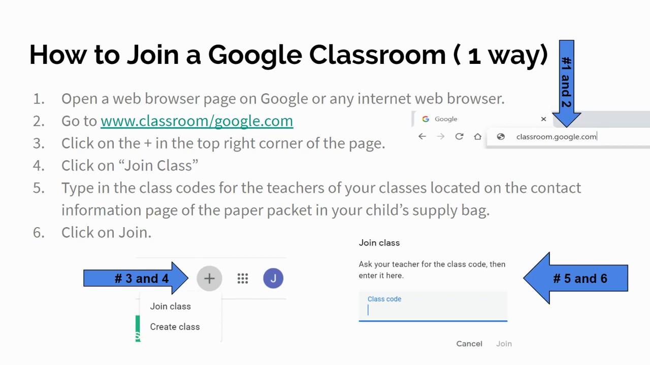 Google Classroom (English) YouTube