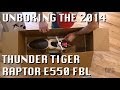Unboxing the 2014 Thunder Tiger Raptor E550 FBL ARF Heli