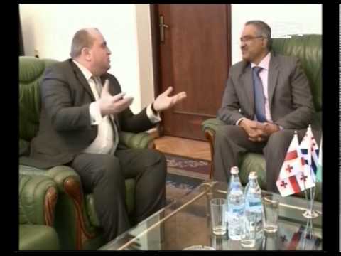 ინდოეთის ელჩი საქართველოში არჩილ ხაბაძეს შეხვდა