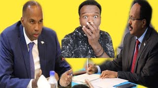 Xasan Ali khayre oo Xilka laga qaaday, Farmajo iyo Khayre Ma is ogyihiin, ya ka Dambeeya Mooshinkan?