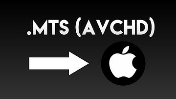Importing MTS (AVCHD) Files Into Your Apple Mac
