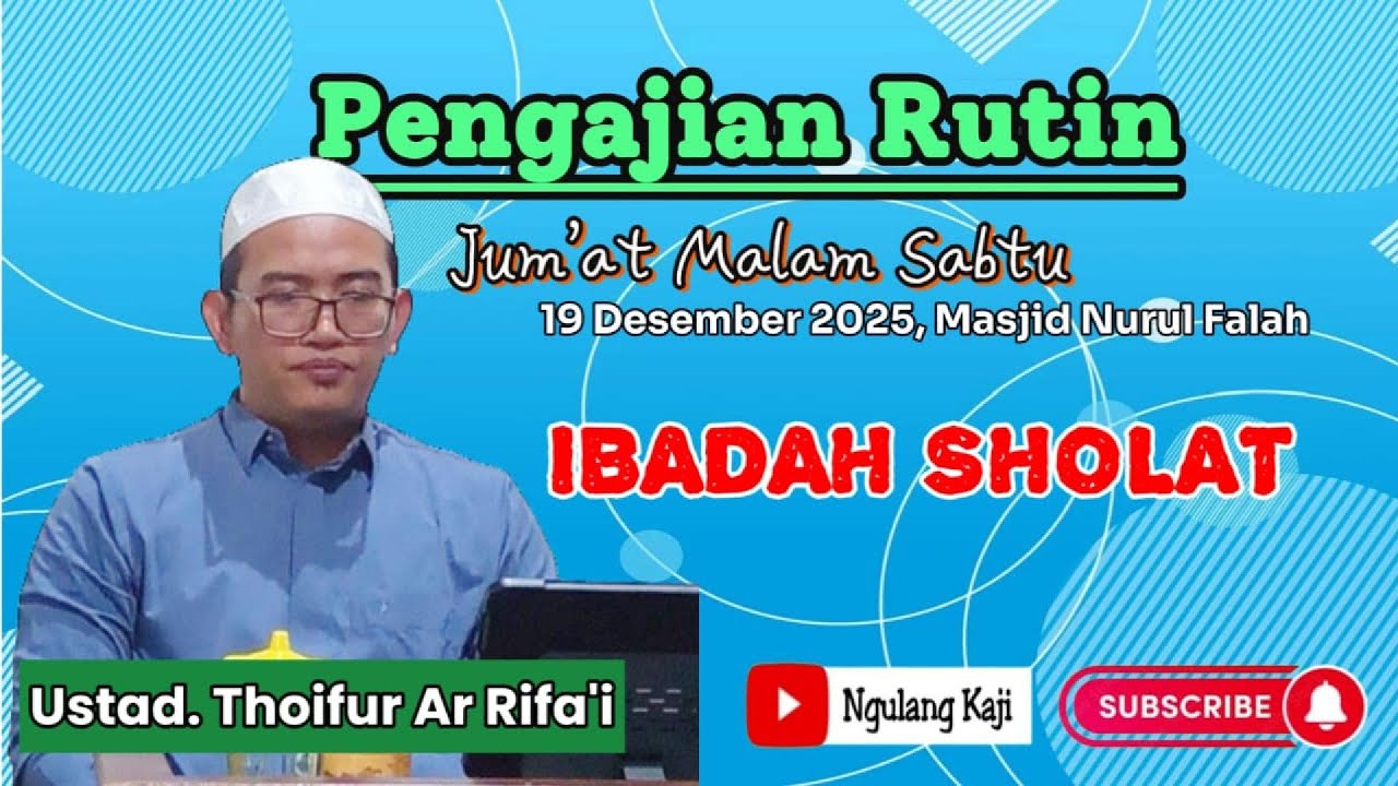 Jangan Anggap Remeh Ibadah Sholat, Ini Dampaknya | Masjid Nurul Falah Perumahan Citra Palem.