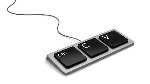 How to copy and paste texts using keyboard shortcuts