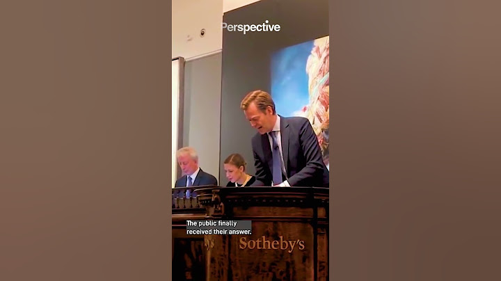 When A £1,000,000 Painting Is Shredded At Auction