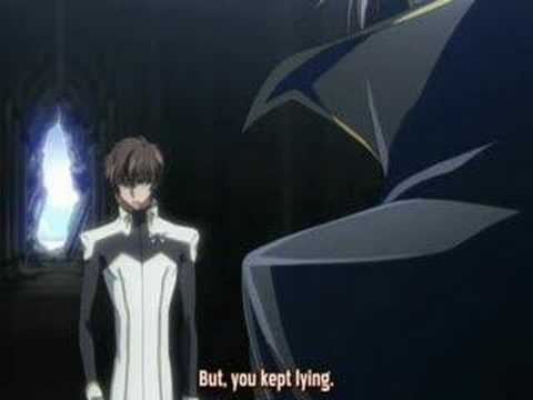 A clip from the last moment in CODE GEASS