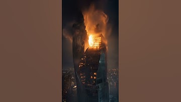 Explosion in the building with KlingAi #ai #explode  #whisk #klingai #midjourney