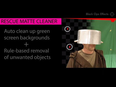 Rescue Matte Cleaner for After Effects