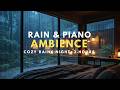 Rainy Bedroom Ambience | Soothing Piano for Deep Rest