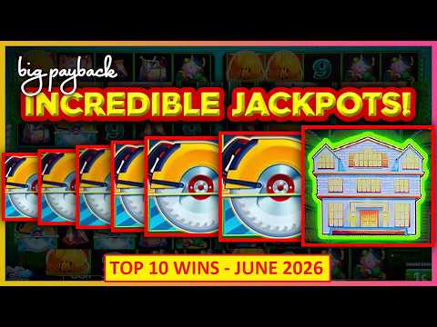 🏆 3 JACKPOTS! TOP 10 SLOT WINS – June 2026!