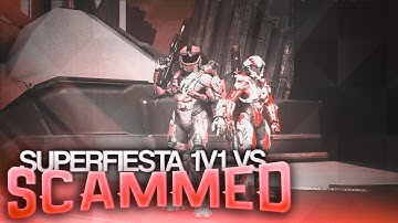 Halo 5 - SuperFiesta 1v1 Showdown vs IWazScammed