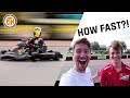 Kart-racing a Ferrari Academy driver…Callum Ilott!