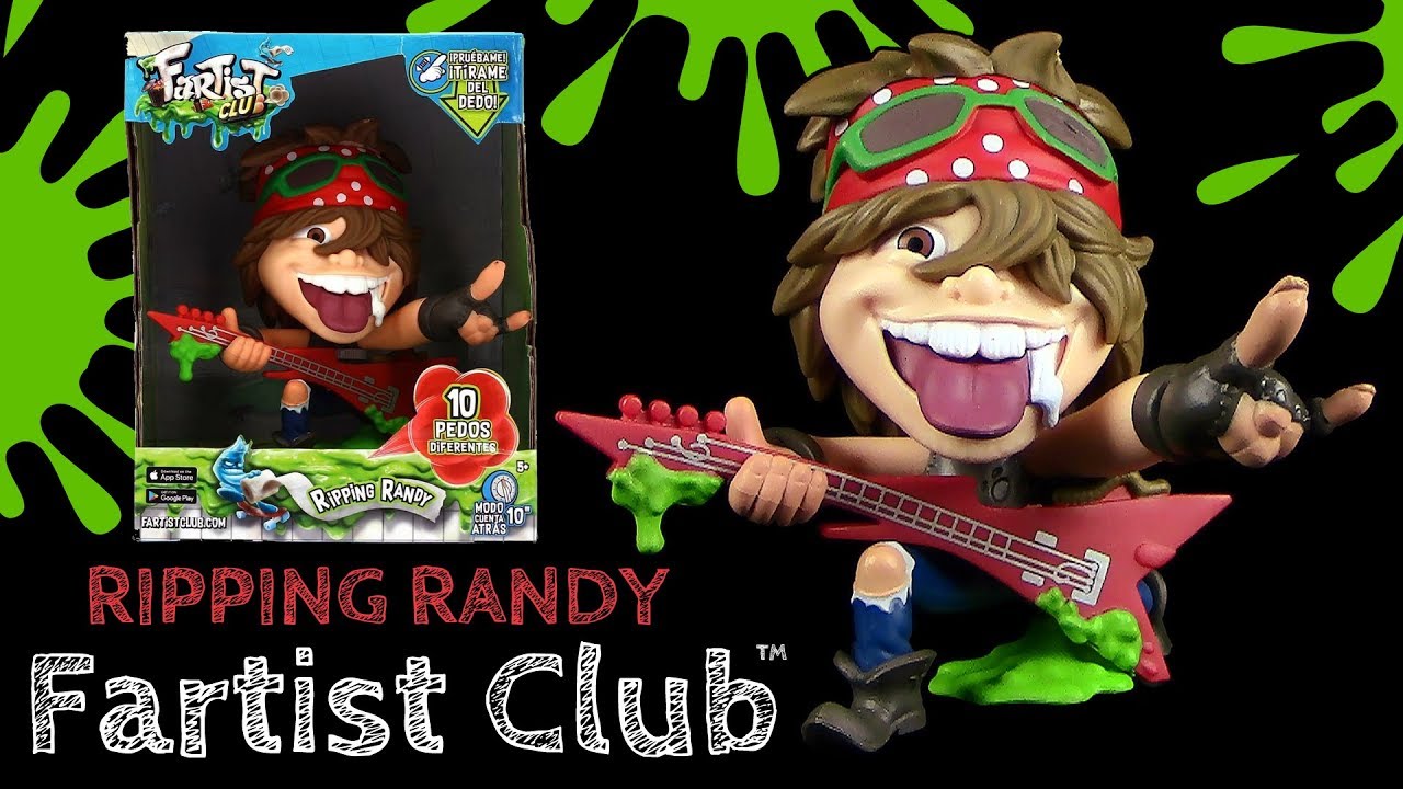 Fartist Club Ripping Randy Coole Comic Figuren Mit Sound Willkommen Im Furz Club Youtube