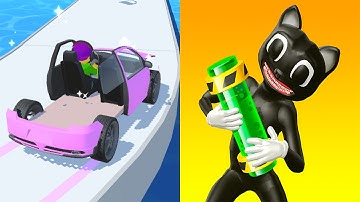 Assemble Run 3D VS Monsters Lab - All Levels Gameplay Android, ios (Part 4)