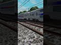 Alp46 passing a railroad crossing