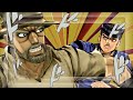 Дедушка Джозеф встречает Джостаров в JoJo&#39;s Bizarre Adventure: Eyes of Heaven