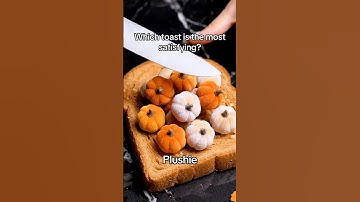 Which is your favorite? 🎃 #ai #asmr #satisfying #fall #pumpkin #toast #DreamLoopASMR
