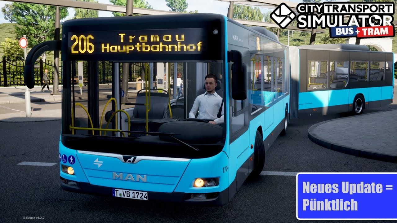 Durch neues Update endlich pünktlich! | Linie 206 | City Transport Simulator #16