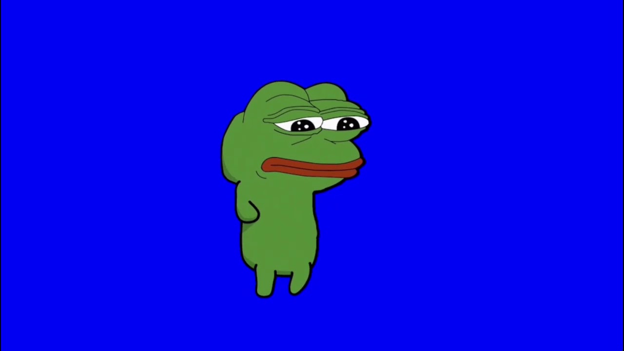 ️GREEN SCREEN EFFECTS: sad Pepe frog dance - YouTube