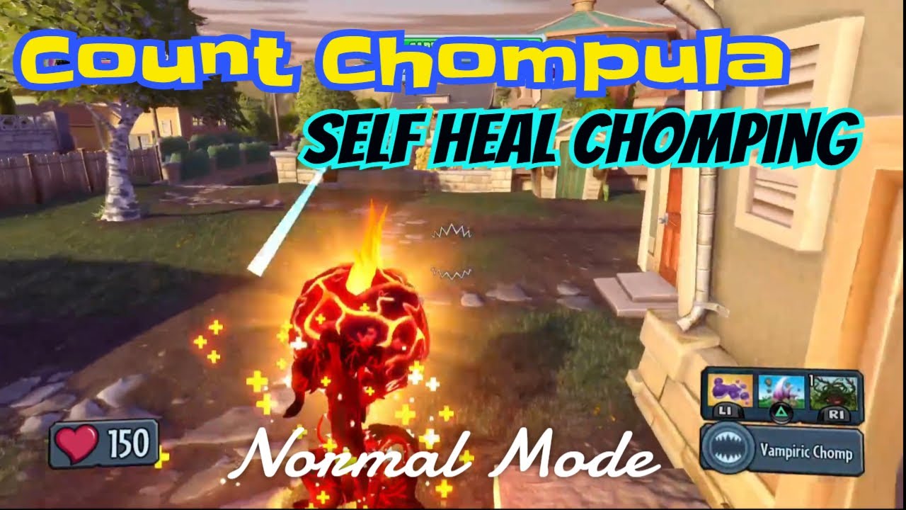 🧛‍♂️ Count Chompula Goes on a Feeding Frenzy! Suburban Flats Solo Garden (Normal)