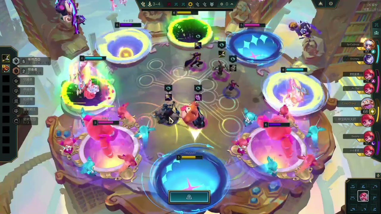 7 Demacia 3-star Sona,Jarvan IV w Zilean.