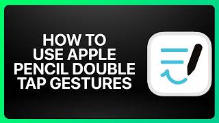 How To Use Apple Pencil Double Tap Gestures in Goodnotes! Tutorial