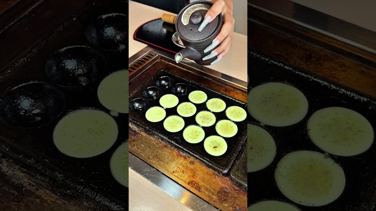 오사카에서 말차 타코야키를 주문하면 생기는 일