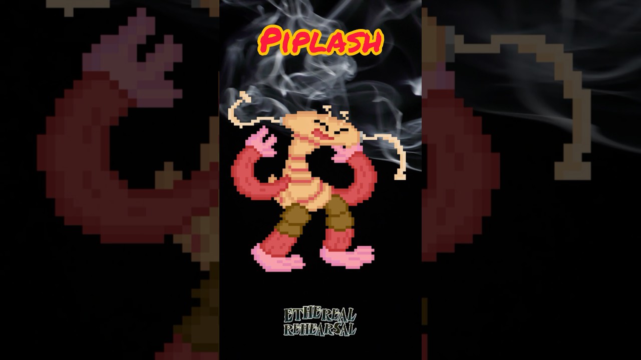 Ethereal Rehearsal Piplash (My singing monsters - Ethereal gold island) 