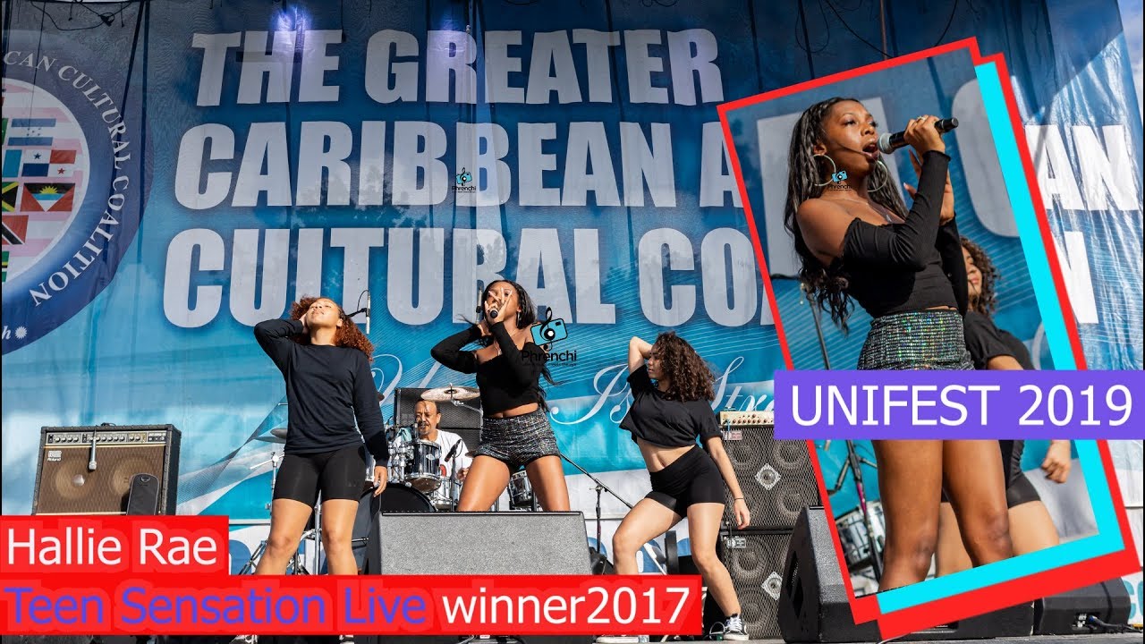 Hallie Rae 2017 Teen Sensation Live Winner Performed Live @ Unifest Multicultural Fest. 2019 (Recap)