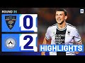 Lecceudinese 02  highlights  friulani secure huge win on the road  serie a 202324