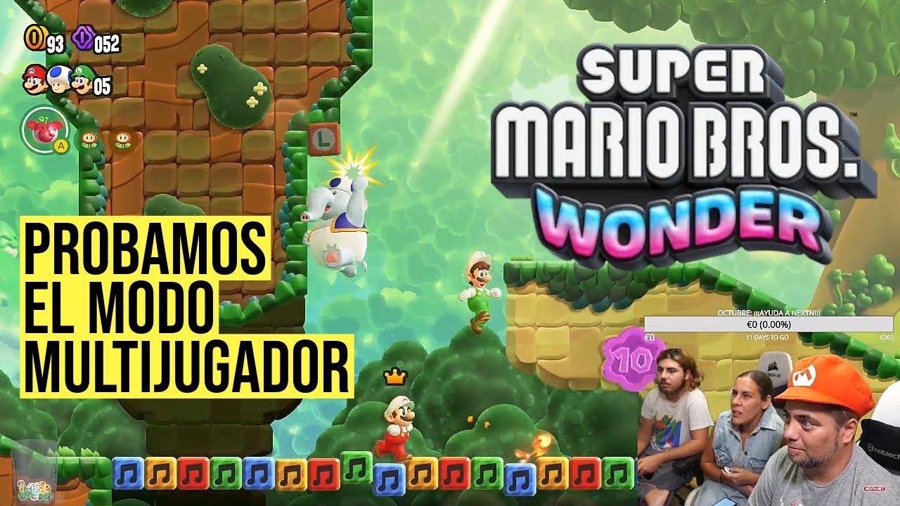 Multijugador en Super Mario Bros. Wonder: ¿Cómo jugar con amigos coop y  online?