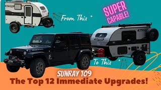 Top 12 Improvements to make to your Sunray 109