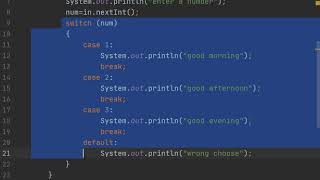 Switch case in java || calculator using switch case ||in hindi