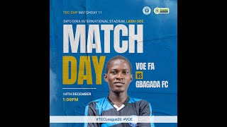 VOE FA VS Gbagada FC - The Creative Championship League