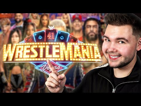 WRESTLEMANIA 41: MOJE PRZEWIDYWANIA!