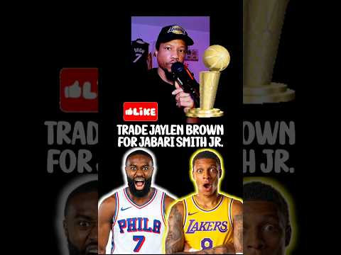TRADE #JaylenBrown for #JabariSmithJr ‼️🤯🏆💪🐐