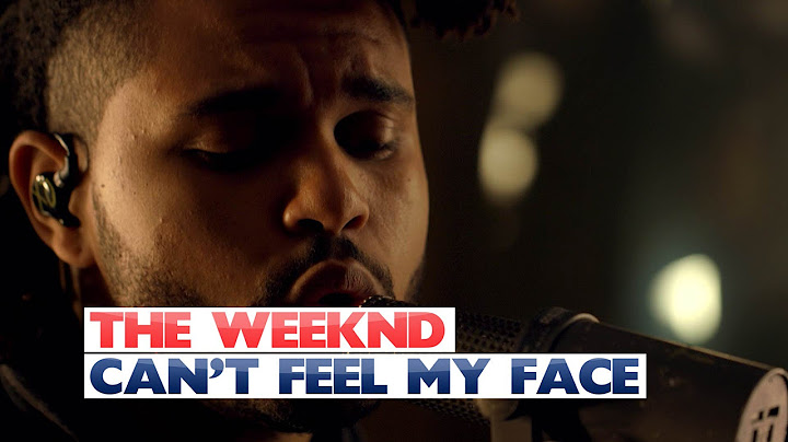 Can't Feel My Face Acoustic version - Acoustic performance video thumbnail