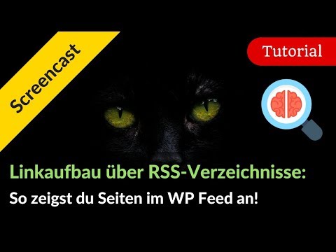 Linkaufbau-Hack für RSS-Verzeichnisse: So zeigst du Seiten im Feed an