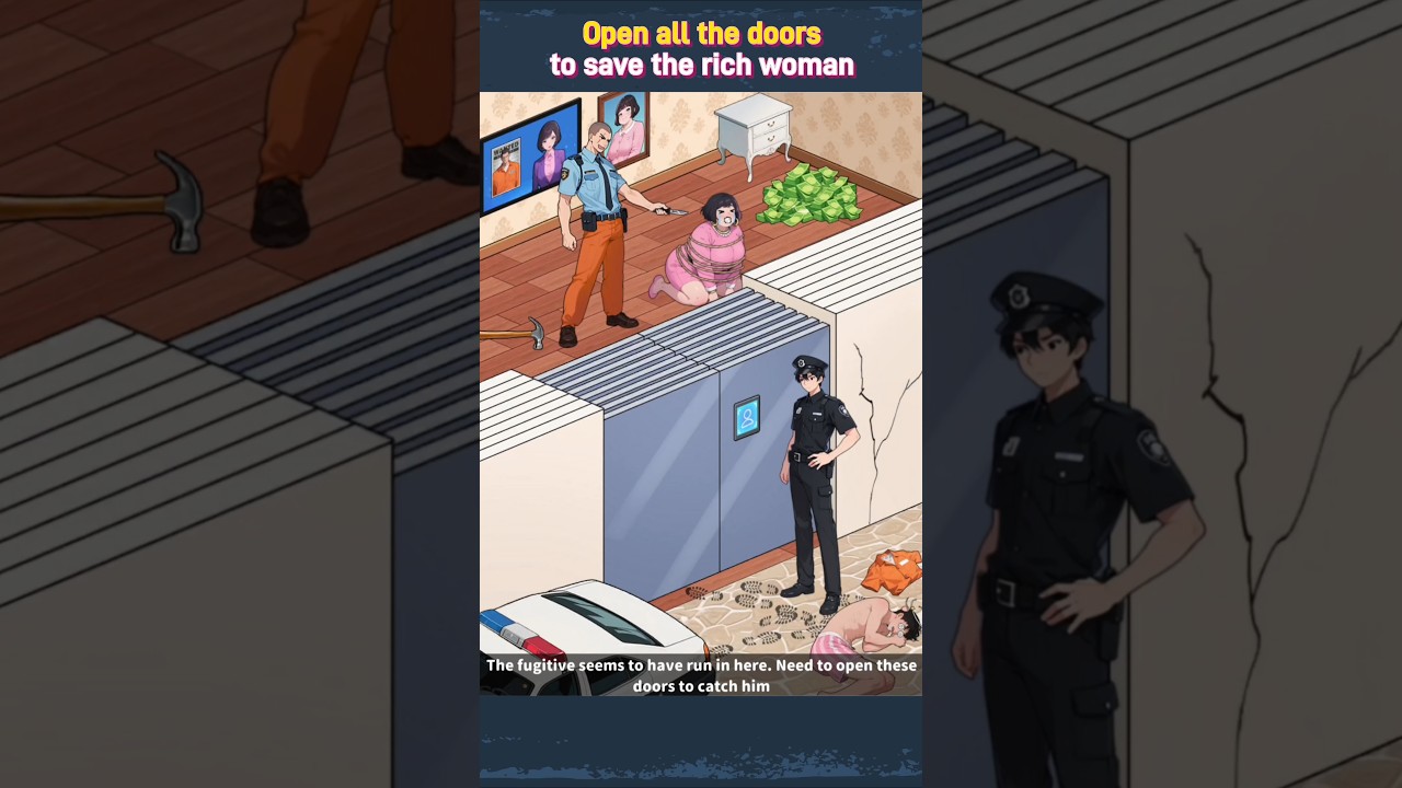 Brain Puzzle 2: Logic Twist level Save the Rich Lady