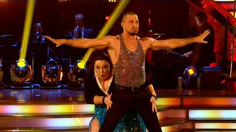 Lisa Riley & Robin Windsor Cha Cha to 'Think' - St...