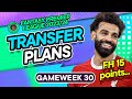 FPL GW30 TRANSFER PLANS | Salah IN? 🇪🇬 Double Gameweeks? 👀 | Fantasy Premier League Tips 2023/24