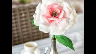 DIY Paper Flowers | Home Decor Craft | Apostrophe S | Bella Bloom