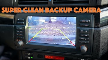 OEM Style Backup Camera INSTALL BMW e46