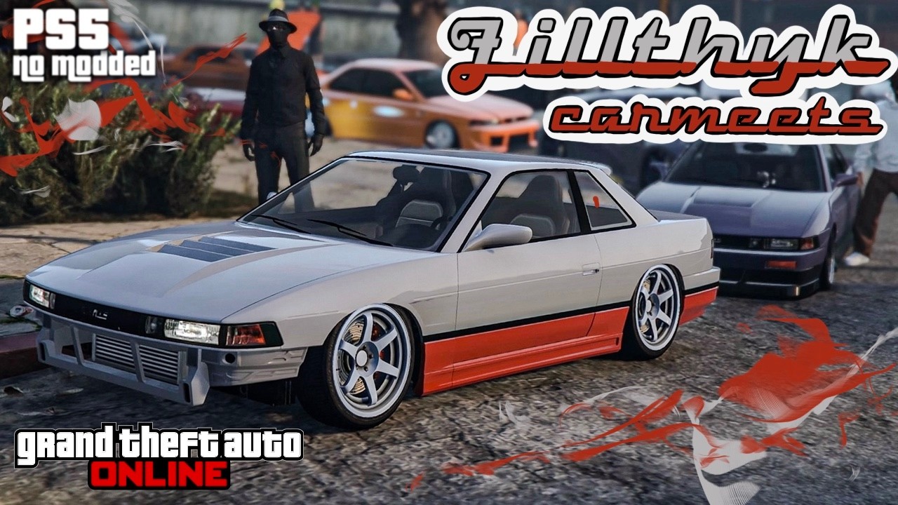 🔥GTA 5 Online Carmeet PS5 no modded cars |park ups|cut ups|sliding join up!