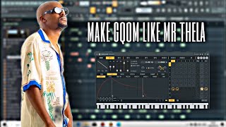 Making Cpt Gqom like Mr thela||FLP