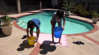 Kevin & Luke accepts the ALS Ice Bucket challenge