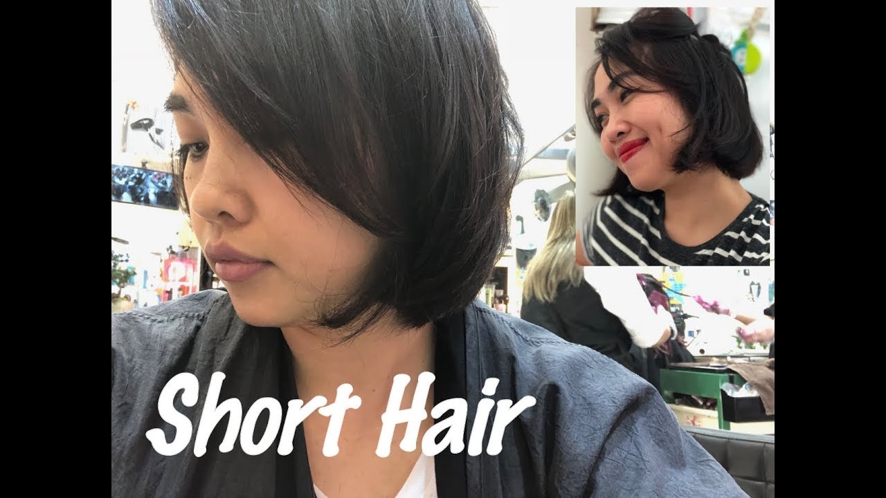 Ke Salon Potong  Rambut  Best Mom Hair  short hair  