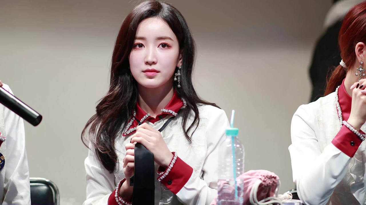 180223 설렘주의보 모르는 정미미?? - 구구단 팬싸인회