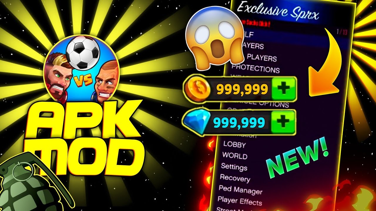 (UPDATED!) Head Ball 2 Mod Apk v1.371 Gameplay (Unlimited Diamonds